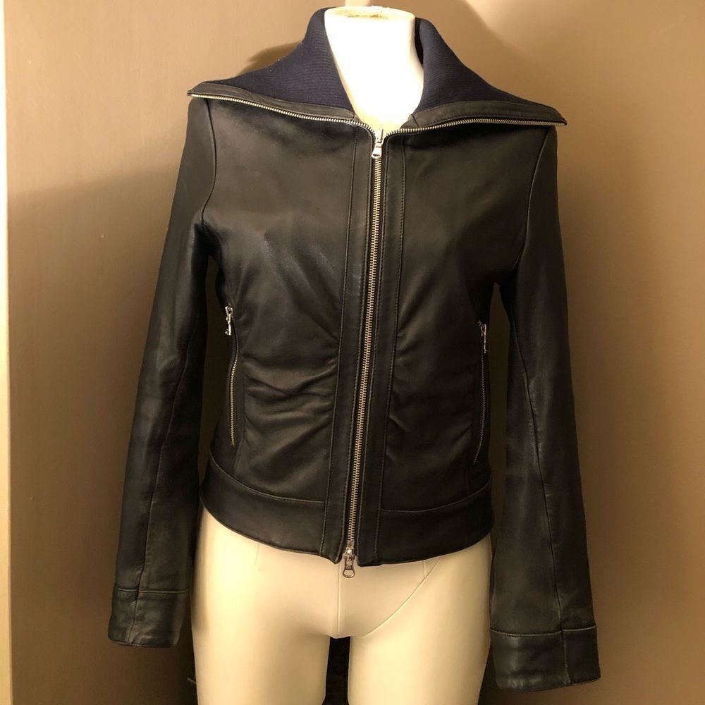 Guess Leather Moto Jacket
